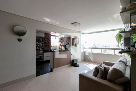 Sala de apartamento para alugar com 3 quartos, 88m² em Gutierrez, Belo Horizonte