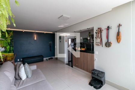 Sala de apartamento para alugar com 3 quartos, 88m² em Gutierrez, Belo Horizonte