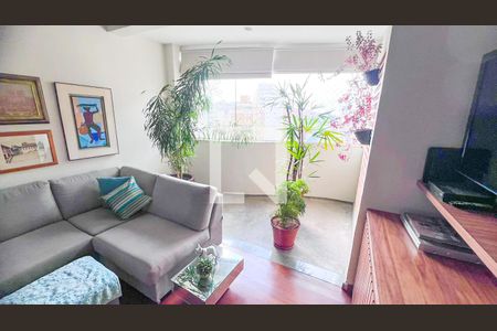 Sala de apartamento à venda com 2 quartos, 70m² em Sion, Belo Horizonte