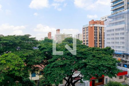 Sala - Vista de apartamento à venda com 4 quartos, 180m² em Campo Belo, São Paulo