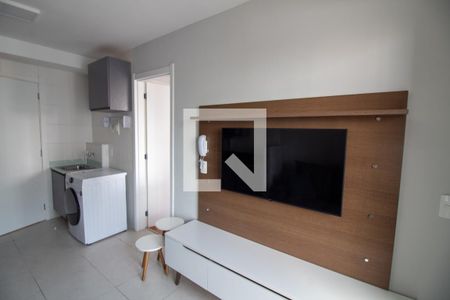 Sala de apartamento para alugar com 1 quarto, 28m² em Jardim Caravelas, São Paulo