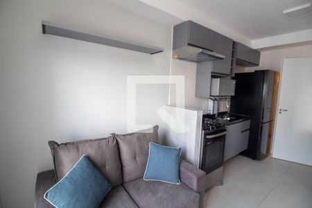 Sala de apartamento para alugar com 1 quarto, 28m² em Jardim Caravelas, São Paulo