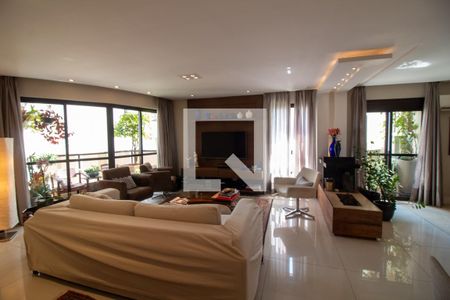 Sala de apartamento à venda com 2 quartos, 177m² em Campo Belo, São Paulo