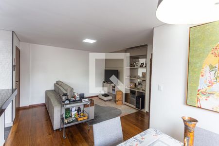 Sala  de apartamento à venda com 3 quartos, 85m² em São Pedro, Belo Horizonte
