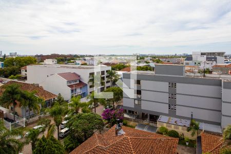 Sala vista de apartamento à venda com 1 quarto, 41m² em Passo da Areia, Porto Alegre