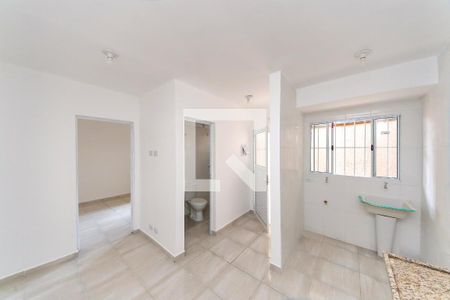 Sala/Cozinha de casa para alugar com 1 quarto, 34m² em Chácara Belenzinho, São Paulo