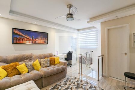 Sala cobertura de apartamento à venda com 2 quartos, 117m² em Taboão, São Bernardo do Campo