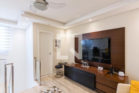 Sala cobertura de apartamento à venda com 2 quartos, 117m² em Taboão, São Bernardo do Campo