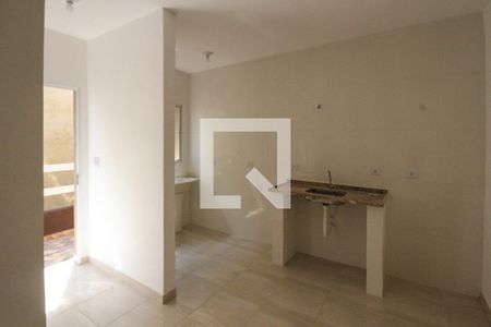 Sala e Cozinha de casa de condomínio para alugar com 1 quarto, 45m² em Chácara Belenzinho, São Paulo