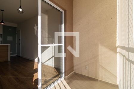 Varanda da Sala de apartamento à venda com 3 quartos, 61m² em Parque Fongaro, São Paulo