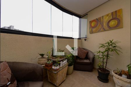 Sacada da sala de apartamento à venda com 3 quartos, 101m² em Baeta Neves, São Bernardo do Campo