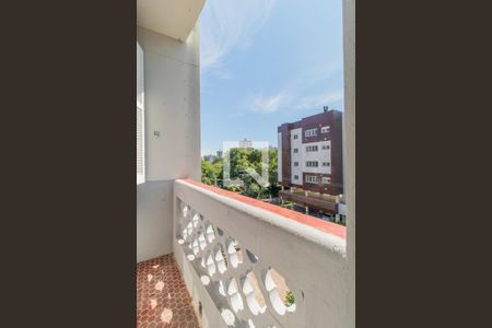 Varanda do Quarto 1 de apartamento à venda com 3 quartos, 86m² em Menino Deus, Porto Alegre