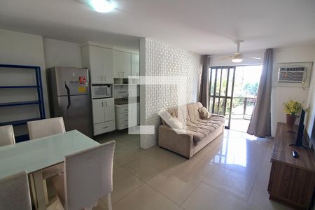 Sala de apartamento à venda com 2 quartos, 54m² em Barra da Tijuca, Rio de Janeiro