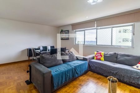 Sala de apartamento à venda com 2 quartos, 82m² em Vila Romana, São Paulo