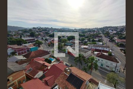 Vista Sala de apartamento à venda com 2 quartos, 50m² em Guarani, Novo Hamburgo