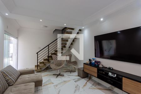 Sala de casa à venda com 2 quartos, 196m² em Vila Francisco Matarazzo, Santo André
