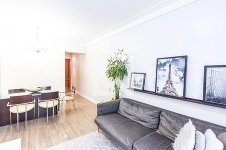 Sala de apartamento à venda com 3 quartos, 78m² em Vila Hamburguesa, São Paulo