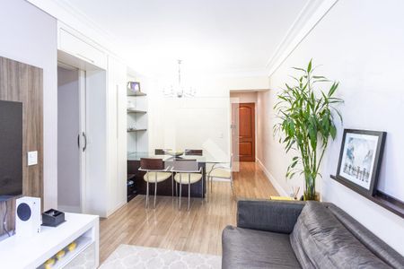 Sala de apartamento à venda com 3 quartos, 78m² em Vila Hamburguesa, São Paulo