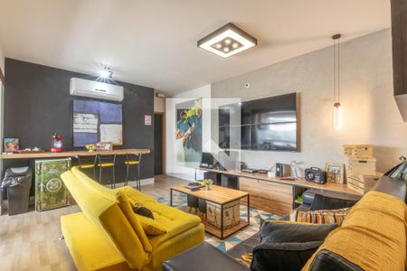 Sala de apartamento à venda com 3 quartos, 88m² em Nova Suíça, Belo Horizonte