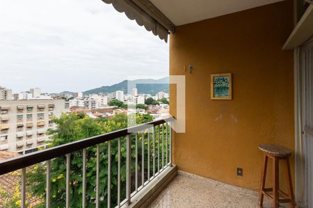 Varanda da Sala de apartamento à venda com 3 quartos, 232m² em Grajaú, Rio de Janeiro