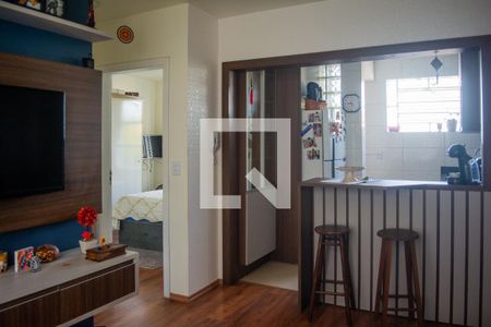 Sala de apartamento para alugar com 1 quarto, 45m² em Santa Tereza, Porto Alegre