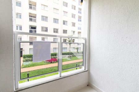 Varanda gourmet de apartamento para alugar com 2 quartos, 50m² em Atuba, Curitiba