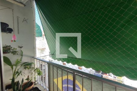 Varanda da Sala de apartamento para alugar com 3 quartos, 69m² em Taquara, Rio de Janeiro