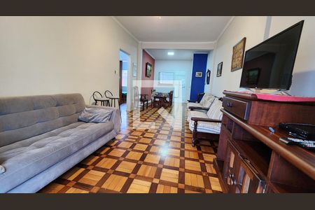 Sala de apartamento para alugar com 3 quartos, 97m² em José Menino, Santos