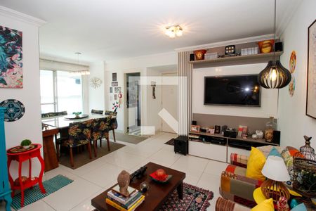 Sala de apartamento à venda com 4 quartos, 99m² em Sion, Belo Horizonte