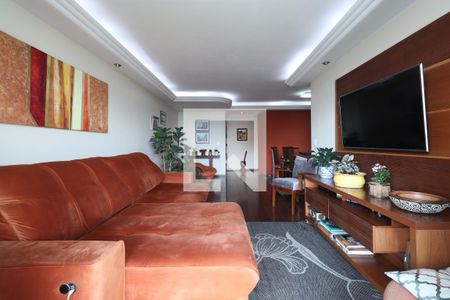 Sala de apartamento à venda com 3 quartos, 157m² em Vila Bastos, Santo André