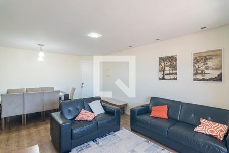 Sala de apartamento à venda com 2 quartos, 76m² em Vila Camilopolis, Santo André