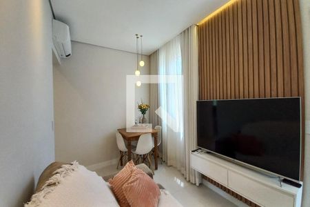 Sala de casa de condomínio à venda com 2 quartos, 50m² em Vila Ipê, Campinas