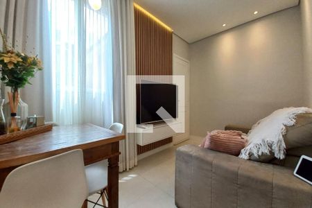 Sala de casa de condomínio à venda com 2 quartos, 50m² em Chácaras São Bento, Campinas