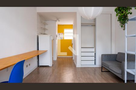 Studio de casa de condomínio para alugar com 1 quarto, 28m² em Vila Buarque, São Paulo