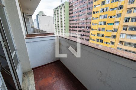 Varanda de apartamento à venda com 3 quartos, 136m² em Centro, Belo Horizonte