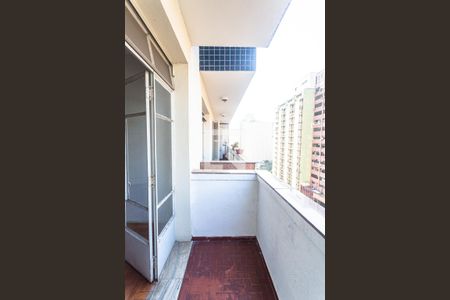 Varanda da Sala de apartamento para alugar com 3 quartos, 136m² em Centro, Belo Horizonte