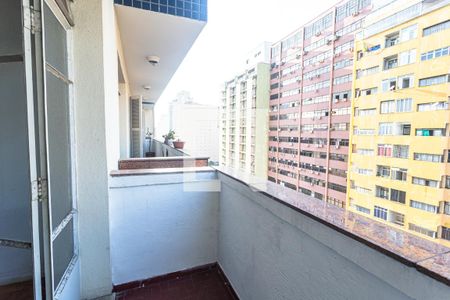 Varanda da Sala de apartamento para alugar com 3 quartos, 136m² em Centro, Belo Horizonte