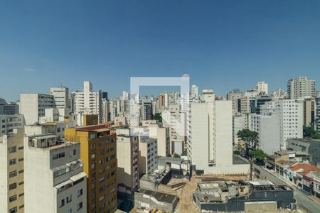 Varanda da Sala de apartamento à venda com 1 quarto, 64m² em Santa Cecilia, São Paulo
