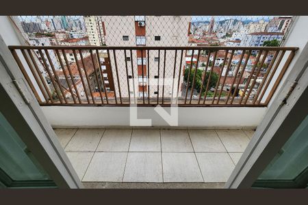 Varanda da Sala de apartamento para alugar com 3 quartos, 95m² em Embaré, Santos