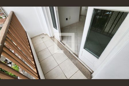 Varanda da Sala de apartamento para alugar com 3 quartos, 95m² em Embaré, Santos