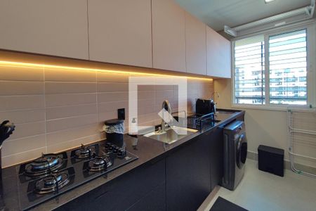 Cozinha de apartamento à venda com 2 quartos, 91m² em Swiss Park, Campinas