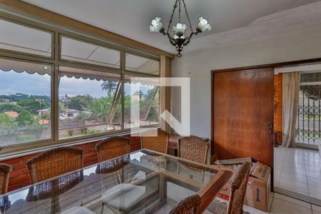 Sala de Jantar de casa à venda com 4 quartos, 477m² em Garças, Belo Horizonte