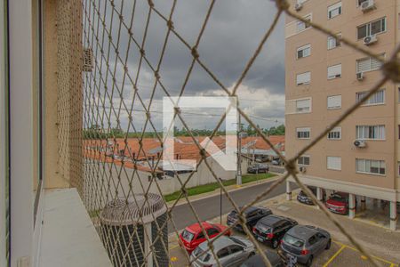 Vista da Sala de apartamento para alugar com 2 quartos, 60m² em São José, Canoas