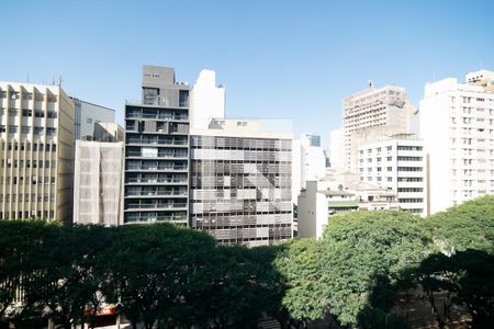 Sala - Vista de apartamento à venda com 1 quarto, 41m² em Consolação, São Paulo