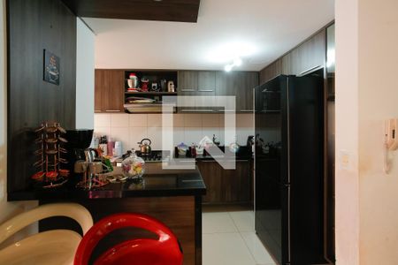 Cozinha de casa de condomínio à venda com 3 quartos, 155m² em Morro Santana, Porto Alegre