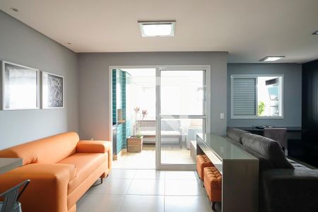 Sala de apartamento para alugar com 2 quartos, 92m² em Santa Paula, São Caetano do Sul