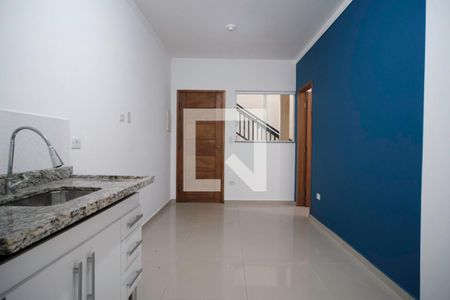 Sala/Cozinha  de apartamento para alugar com 2 quartos, 50m² em Cidade Patriarca, São Paulo