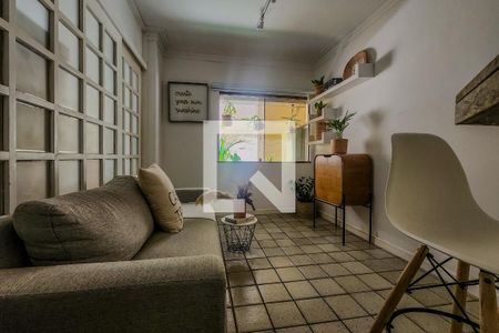 Sala de apartamento para alugar com 1 quarto, 35m² em Ondina, Salvador