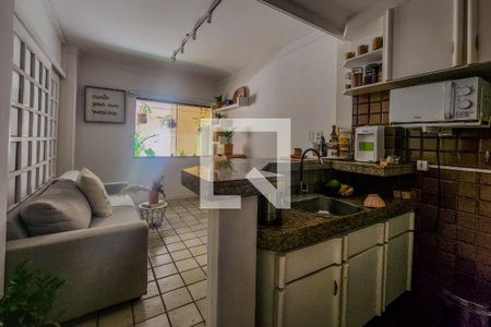 Sala de apartamento para alugar com 1 quarto, 35m² em Ondina, Salvador