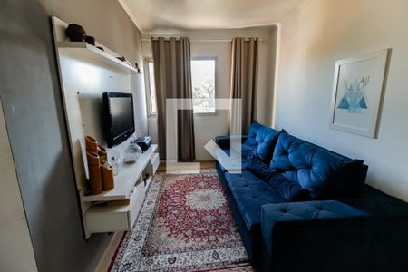 Sala de apartamento para alugar com 2 quartos, 53m² em Parque Santos Dumont, Taboão da Serra